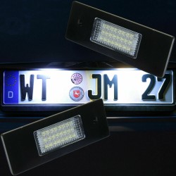Lampi numar LED BMW Seria 1 E81,E87,F20,F21, I3, Seria 6 F06, F12, F13, G32, E63, E64, Z4 E85,E86,E89, X2 F39, X4 G02