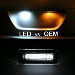 Lampi numar LED pentru Smart Fortwo Coupe/Cabrio C450, A450, C451, A451