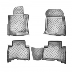 Set de 4 covorase cauciuc 3D stil tavita premium pentru Toyota Land Cruiser J15 din 2013