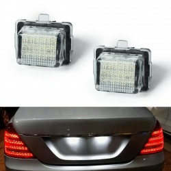 Lampi numar LED Mercedes C Class S204, W204, E Class S212, W212, S Class W221, CL Class C216